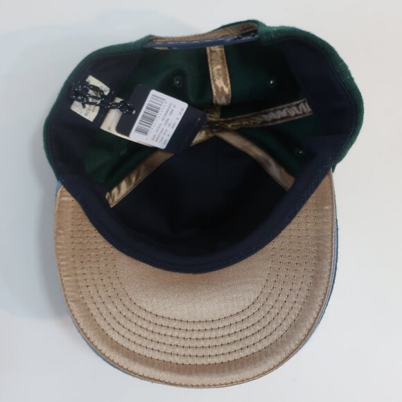 NWT Youth Scotch & Soda Green Wool Polyester Blend Snow Peak Shrunk Ball Cap M - Picture 4 of 8